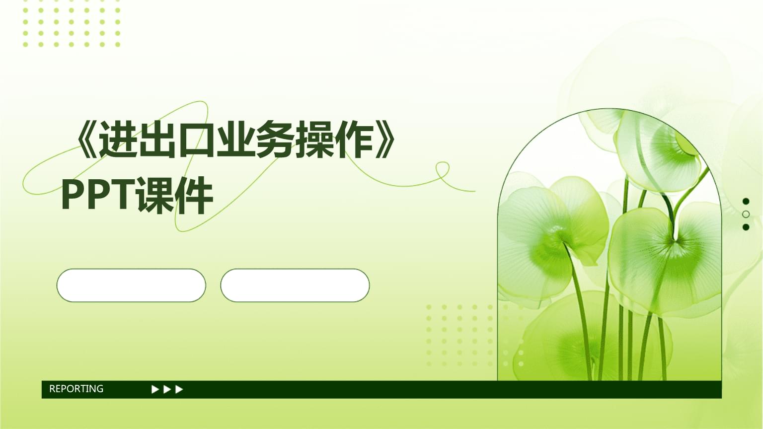 进出口业务操作概述